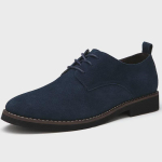 Meeste Suured Suede Nahast &Auml;rikasulikud Kingad, Suurused 45-48 43 black