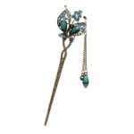 Erinevad moe naised Elegantne Bobby Pin V&auml;rviline juuksen&otilde;el Rhinestone'i juuksepulk 1