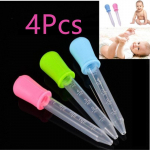 4 tk beebi n&otilde;ela s&ouml;&ouml;tja pigistatav ravim tilguti jaotur lutt toitmisriistad ATH v&auml;rvi rand 1pc