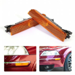Auto merevaigukollased eesmise/tagumise p&otilde;rkeraua k&uuml;lgmised gabariidituled Passat B5.5 2001-2005 vasak parem k&uuml;lg Left Side kollane