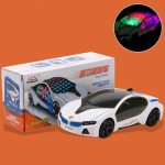 3D LED-vilkuv tuli Autom&auml;nguasjad Muusika Heli Elektrilised m&auml;nguautod Lapsed