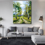 5d isetegemine maastiku teemanttikandid Kaunista teemantmosaiik Teemantmaal Ristpiste 20X30