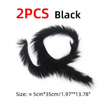 2 TK 5 mm laiuseid k&uuml;&uuml;likukarva j&auml;nese Zonkeri ribasid, sidumismaterjal leeches'i, streamer'i, bassi, forelli, l&otilde;he, vikerforelli p&uuml;&uuml;giks