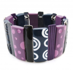 NOA [J1951] &ndash; disainerk&auml;ev&otilde;ru 'Coloring' sinine lilla sinine