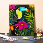 DIY Maalimine numbrite j&auml;rgi Digitaalne &otilde;limaal Hobid Numbrite maalimine &Otilde;limaal Numbrid &Otilde;limaal Kujutav kunst Kodukaunistamine 40x50cm no frame