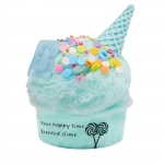 60 ml Cutton Candy Cloud Ice Creamcone Slime Swirl l&otilde;hnastatud savi m&auml;nguasi
