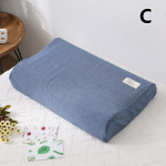 1 tk t&otilde;mblukuga puuvillane padjap&uuml;&uuml;r Lateksist padjap&uuml;&uuml;r Memory Foam Contour Rebound 30*50cm