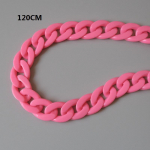 Moodne naiste kott aksessuaariosad valge punane lilla roheline komm akr&uuml;&uuml;lvaigust kett Armas rihm Naiste &otilde;lg armas sidurikett 120CM roosa