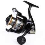 SOUAGYILANG Reisip&uuml;&uuml;girull 12 BB Kergekaaluline &uuml;lisujuv v&otilde;imas spinningrull magevee merevee trollirullile 1000Series must/kuld