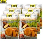 Lobo Banana Fritter Taigna segu (Kloay Kaak), Ei ole lisatud s&auml;ilitusaineid ega kunstlikke v&auml;rvaineid / Teeb 3-4 portsjonit, Tai suupiste, 85 g 85 g x 6 pcs