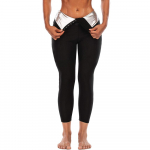 Saunap&uuml;ksid naistele Kompressioon k&otilde;rge v&ouml;&ouml;kohaga joogap&uuml;ksid salendavad kehakujundaja termohigitreeningud s&auml;&auml;rised retuusid Saunakost&uuml;&uuml;mid S/M must/sinine