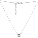 H&otilde;bedast kaelakee opaaliga 0,219ct (2118480) 45-50cm