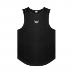 Muscleguysi meeste suvine kulturismi varrukateta t-s&auml;rk rannasurfitr&uuml;kiga TankTop j&otilde;usaal Fitness Stringer Singlet Mugav lihaste sobiv vest M must