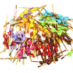 100 tk / komplekt pakk P&uuml;sige tihedalt kaasaskantavad keerdsidemekotid Kinnitusvahendid Tihendus Fikseeritud sidemed reisimiseks