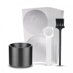 [i Cafilas][UE2212] T&uuml;hjade kapslite t&auml;itekomplekt Kiire puhastamise l&otilde;bu Nespresso Vertuo originaalkohvikapsli jaoks 1 Filter+100 Sticker must
