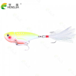 HENGJIA kalap&uuml;&uuml;gilusikas haugi jaoks 5,5CM-11G-8# koos kolmiku konksu lusikaga, metallist k&otilde;va s&ouml;&ouml;t Uppuva s&ouml;&ouml;daga kalastustarbed