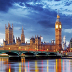 5D isetehtud teemantmaal Londoni silla ja Big Beni maastik Teemanttikandid T&auml;ielik Anime Ristpistekomplektid Kodukaunistus K&auml;sitsi valmistatud kingitus Round 25x25cm