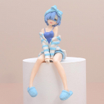 Re Zero alustades elu teises maailmas Rem Ram Anime Action Figure M&auml;nguasjad Kingitus sinine