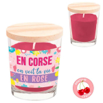 Les Tr&eacute;sors De Lily [A0694] &ndash; Corsica l&otilde;hnak&uuml;&uuml;nal (Korsikal &ndash; n&auml;eme elu roosas &ndash; kirsis) - 92x70 mm Heleroosa