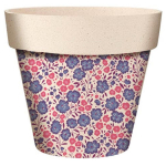 Les Tr&eacute;sors De Lily [A2061] - bambusest istutusmasin 'Fleurs' lilla roosa beež - 14x12 cm lilla