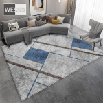 Pehme hall geomeetriline vaip magamistuppa ja lastetuppa 160x200cm 1pcs