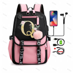 Blackpink 26 inglise kirjadega seljakott t&uuml;drukule, l&otilde;uendist koolikott, laste seljakott, laste reisikott, seljakott, seljakott