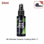 HGKJ S6 nanokeraamiline autokate Kiire detailipihus - pikendab vahade kaitset Hermeetikud Katted Kiire veevaba v&auml;rvihooldus 50ml