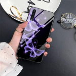 Animal Butterfly telefoni&uuml;mbris Samsung Galaxy A52 A71 A72 A70 A73 A53 A13 5g A03 A22 A21s A03 Core A42 karastatud klaasist kate For Samsung A01 Core