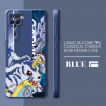 Luksuslik telefoni&uuml;mbris Samsung Galaxy A03s A11 A01 A02 A71 A31 A21s A51 A50 A70 Digital Monster Digimon Square vedel kate Samsung A01