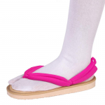 Anime Demon Slayer Cosplay Kingad Kimetsu No Yaiba Kamado Tanjirou Puukingad Sandaalid Kamado Nezuko Geta Kochou Shinobu pl&auml;tud 34-35 roosa punane v&auml;rv