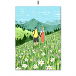 Bali Kreeka Maroko Jaapan Troopiline t&uuml;druk reisimine Seinakunst L&otilde;uendimaaling Plakatid ja v&auml;ljatr&uuml;kid Seinapildid elutoa sisekujunduseks Ilma raamita 21*30cm