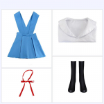 Halloweeni Jaapani Anime Evangelion Women Cosplay Asuka Langley Soryu Tokyo Ayanami Rei kost&uuml;&uuml;mide koolivorm XXXL