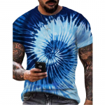 Uus suvine meeste moe T-s&auml;rk Personality The Crystal Tree tr&uuml;kitud meeste T-s&auml;rk Top XS must