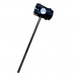 Beater Hammer Sinine metallist vastupidav k&auml;epide, kummist pea valge