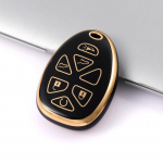 5/6 nupuga TPU Smart Remote Shell Fob auto stiil GMC Yukon Chevrolet Suburban Tahoe auto v&otilde;tme&uuml;mbrise tarvikud 5button key cover valge