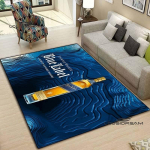 Klassikaline viski Johnnie Walker vaip ja vaip, baar elutuba magamistuba, suur ala pehme vaip, veranda voodi&auml;&auml;rne libisemisvastane matt 160cm x 230cm