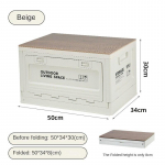 V&auml;lishoiukast Kokkupandav kast Telkimine Korralduskast Riietus Pagasiruum Eemaldatav Puidust kaanega hoiukast