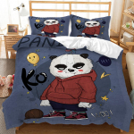 Multikoomikilooma Voodipesu Voodipesu Kaunistus Laste Magamistuba Tekk ja Padjap&uuml;&uuml;r AU/EL/USA &Uuml;he-/kahekohaline Voodi T&auml;issuurus Baby 100x135cm