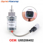 U85206452 Elektriline v&auml;ljal&uuml;litussolenoid Perkinsi 402D 403D 404D 404C 403C 12V jaoks