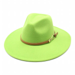 M&uuml;ts Pehme Fedora m&uuml;ts naiste suur laia &auml;&auml;rega 9,5 cm vintage khaki vilditud dž&auml;ssim&uuml;ts Talvine pidulik kleit Cap sombreros de mujer 56-58CM