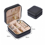 Mini ehete korraldaja Kaasaskantav ehtekarp N&auml;idik Reisi ehteid T&otilde;mblukuga &uuml;mbris K&otilde;rvar&otilde;ngad Kaelakee S&otilde;rmuste hoiukarbid