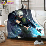 3D-prinditud Naruto Art fliistekk vooditele Matkapiknikule Paks tekk Moodne voodikate fliisist tekk 150x180cm