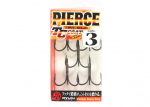 Ryugi HPT044 Pierce Medium Heavy Treble Hooks, suurus 3 (1659)