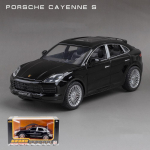 1/24 Scale Cayenne S Diecast automudeli m&auml;nguasi, tagasit&otilde;mmatav m&auml;nguasi koos heli ja valgusega lastele V&auml;ikelapse poistele T&uuml;drukutele Kingikogu 1/24-20.5x9x7cm