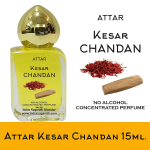 Attar meestele | naised | Pujan Shahi Kesar Chandan puhas ja originaalne parf&uuml;&uuml;m 24 tundi kauakestev l&otilde;hn 15 ml Rollon Cubic Fancy Pack 15 ML