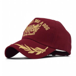 Suvine rahvuslik pesapallim&uuml;ts Nisuk&otilde;rvade tikandid Snapback M&uuml;tsid Mehed Naised Militaarf&auml;nnid M&uuml;tsid Reguleeritavad Hiphop Isa m&uuml;tsid Adjustable punane