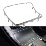 Auto joogitopsihoidja kroomitud katteriba raami trimm Mercedes BENZ C W205 C200 C250 C300 C400 GLC W253 GLC200 jaoks h&otilde;be