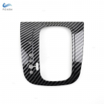 Autotarvikud S&uuml;sinikkiust mustriga keskjuhtimisk&auml;igukasti k&auml;iguvahetuspaneeli katte trimm VW Golf 6 MK6 GTI 2008 jaoks - For Golf 6 GTI LHD