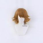 Anime Danganronpa Chihiro Fujisaki Cosplay parukas Naiste kuumakindlad s&uuml;nteetilised juuksekost&uuml;&uuml;mid aksessuaarid