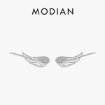 Modian 925 Sterling h&otilde;bedased tiivad selge tsirkooniga moodsad k&otilde;rvar&otilde;ngad naistele v&otilde;luvad v&auml;ikesed h&otilde;beehted h&otilde;be